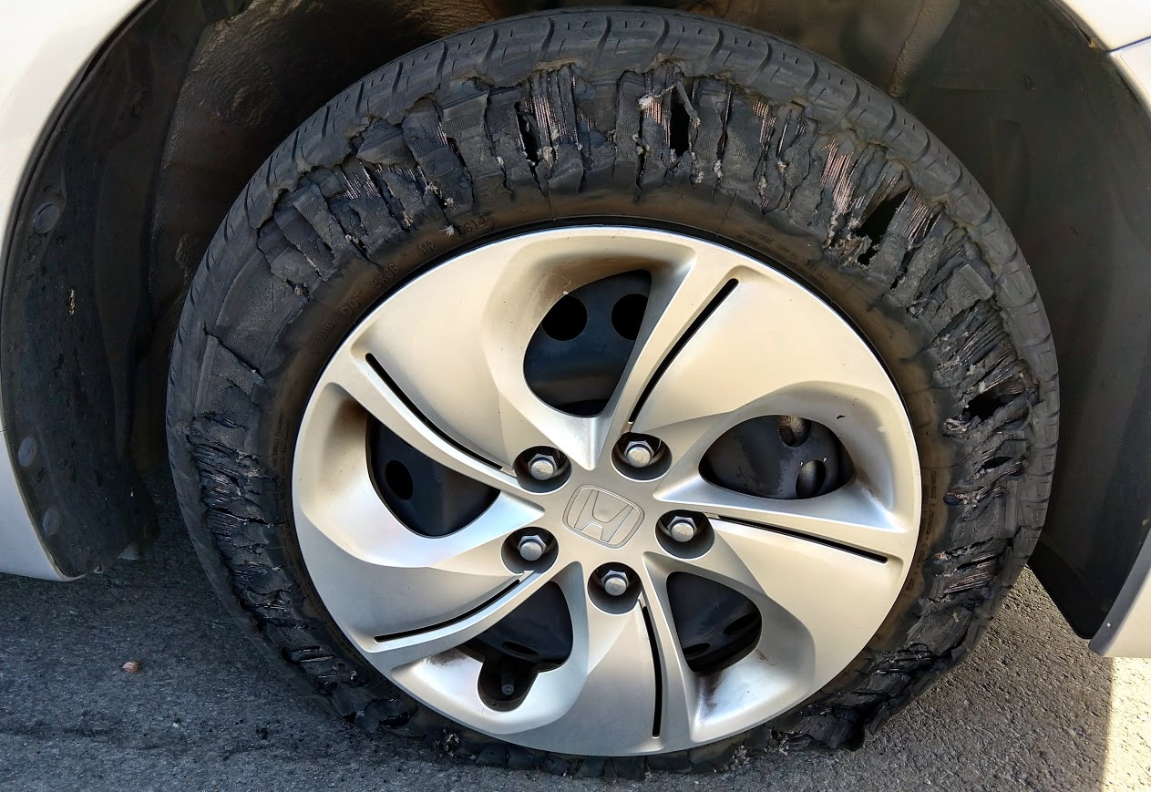 An Important Tire Blowout
